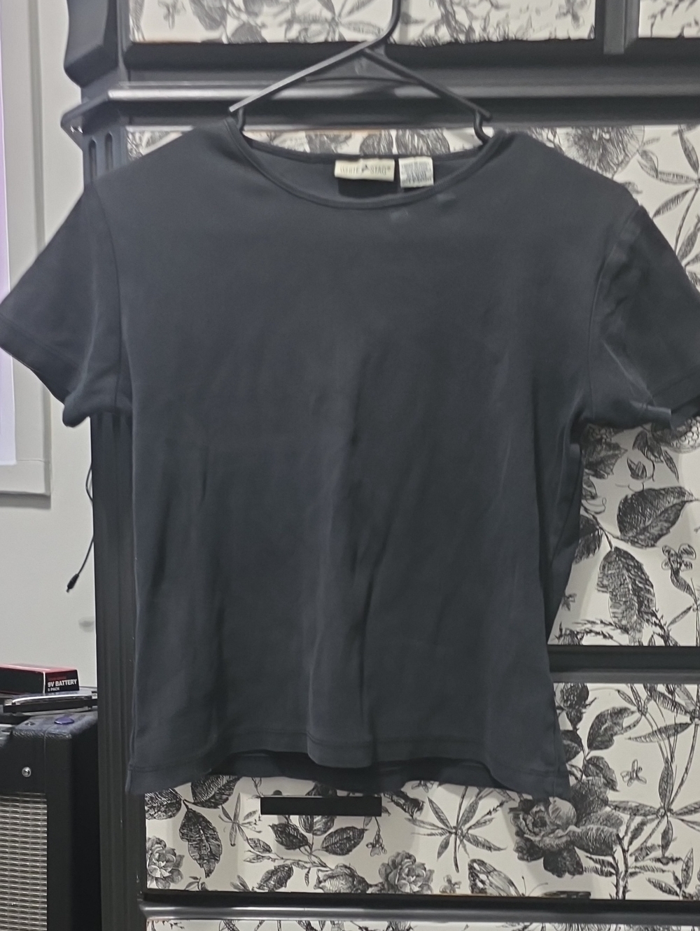 Classic Black Short Sleeve Tee - Minimal Crewneck